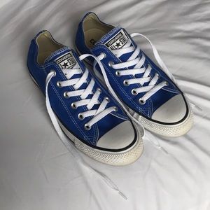 Blue converse